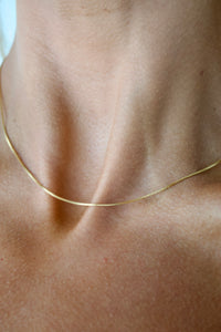 9ct Gold Diamond Cut Necklace