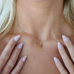 Load image into Gallery viewer, 9ct Gold Initial Necklace
