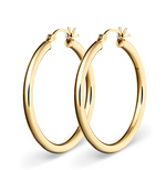 Load image into Gallery viewer, Hoop Gold Earrings
