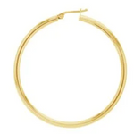 Load image into Gallery viewer, 9ct Gold Hoop Earrings - 40mm
